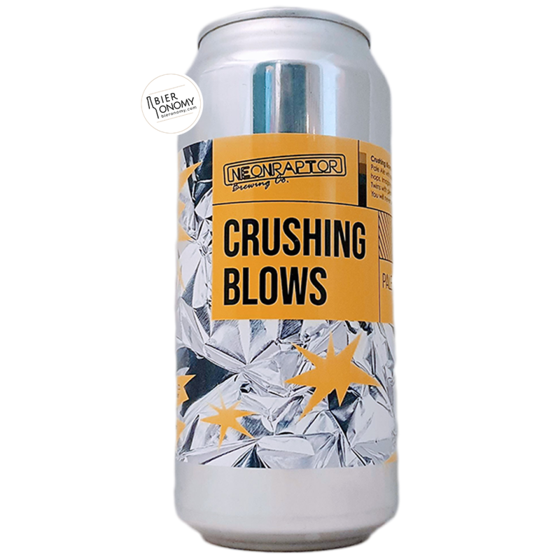Bière Crushing Blows New England Pale Ale 44 cl Brasserie Neon Raptor Brewing