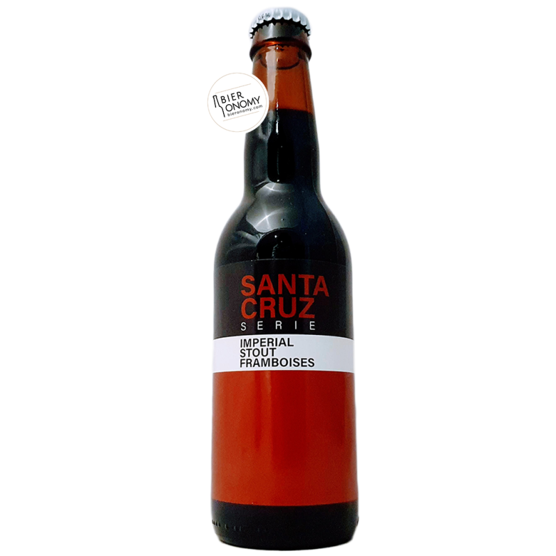 Bière Santa Cruz Serie Imperial Stout Framboises 33 cl Brasserie Sainte Cru