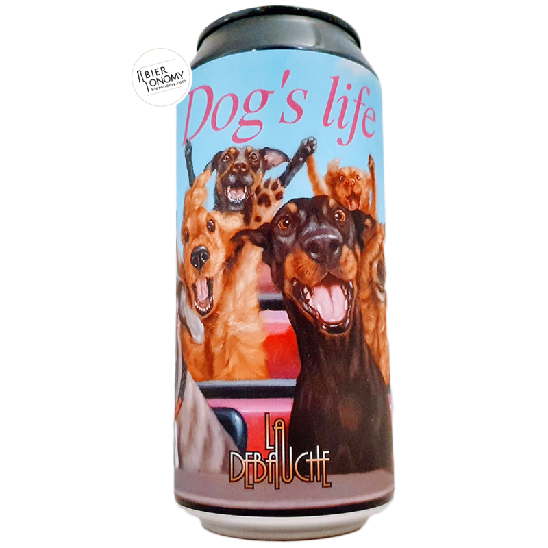 Bière Dog's Life Hoppy Pils 44 cl Brasserie La Débauche