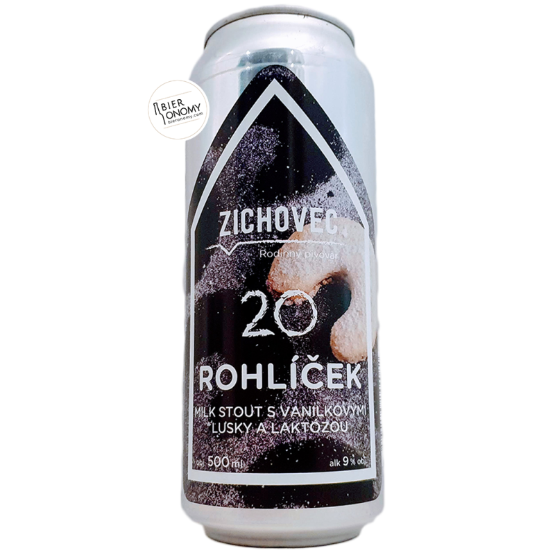Bière Rohlicek 20 Milk Stout 50 cl Brasserie Zichovec