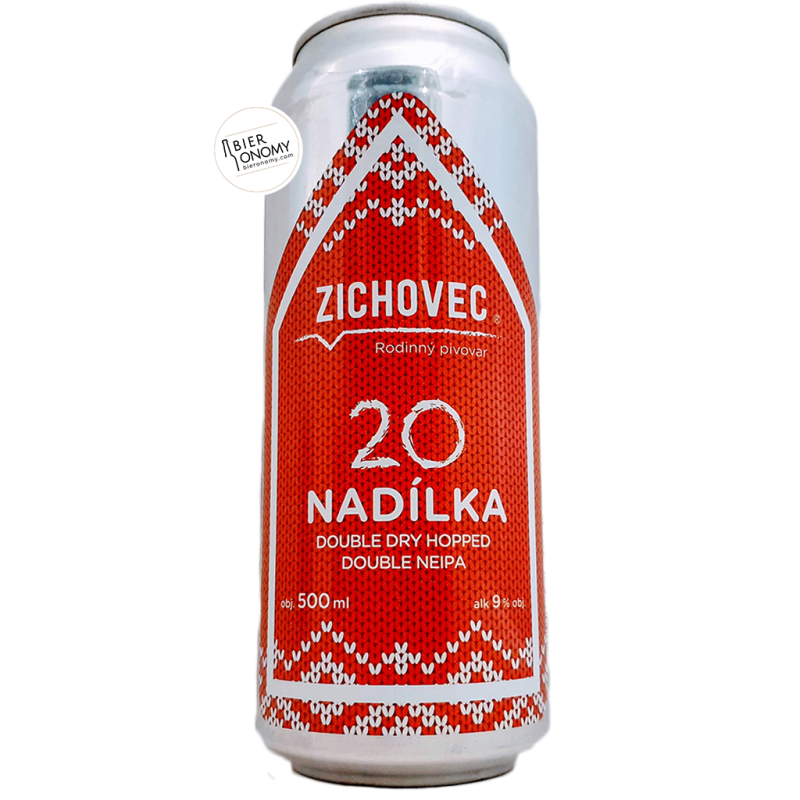 Bière Nadilka 20 2020 DDH Double NEIPA 50 cl Brasserie Zichovec