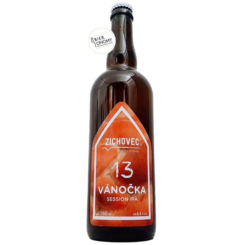 Bière Vanocka 13 (2020) Session IPA 75 cl Brasserie Zichovec