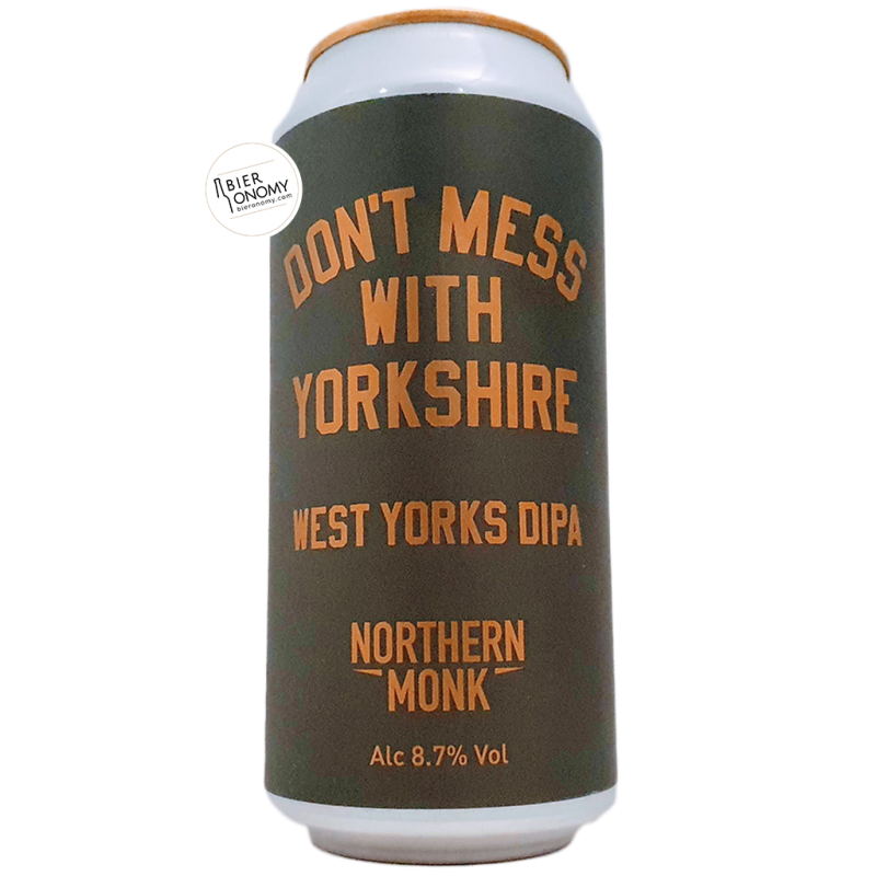 Bière Don’t Mess With Yorkshire West Yorks DIPA 44 cl Brasserie Northern Monk