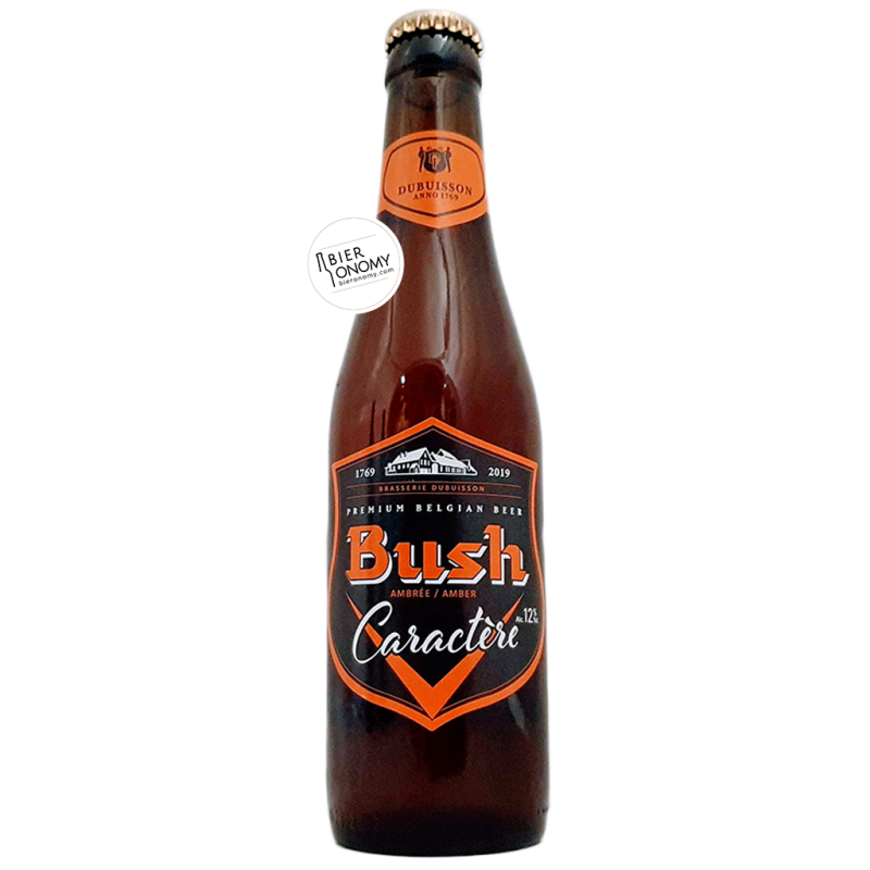 Bière Bush Caractère Ambrée 33 cl Brasserie Dubuisson