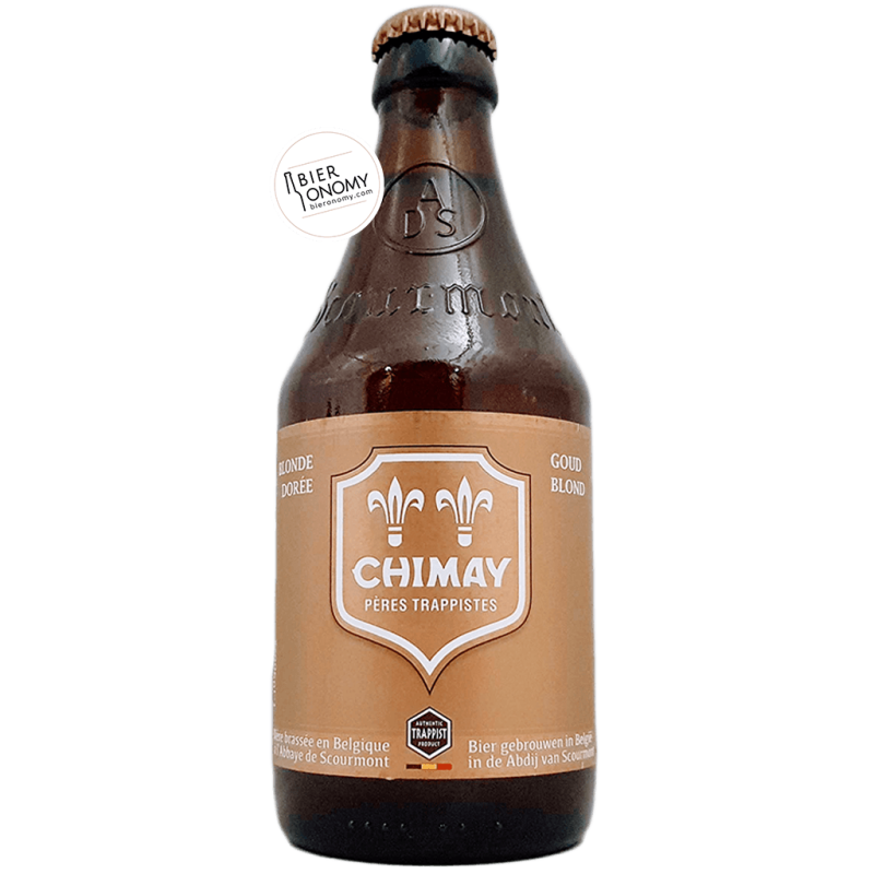 Bière Chimay Dorée Blonde Patersbier 33 cl Brasserie de l'Abbaye de Scourmont