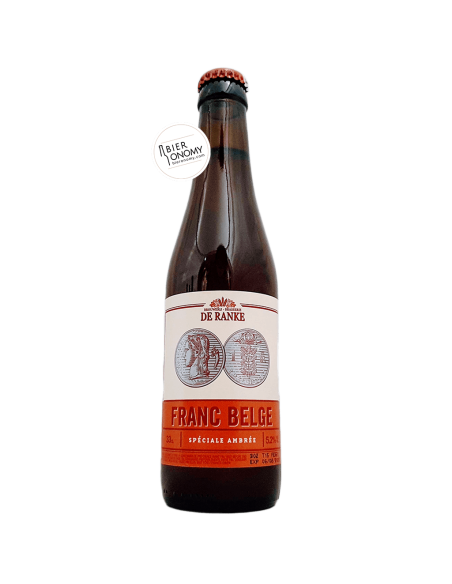 Bière Franc Belge Pale Ale Ambrée 33 cl Brasserie Brouwerij De Ranke