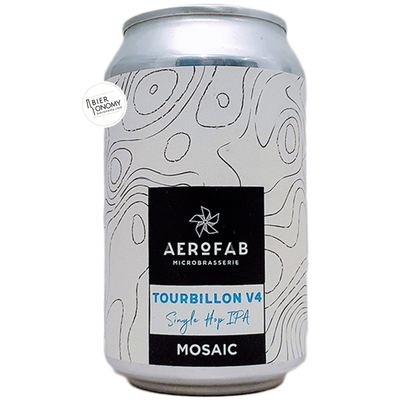 Bière Tourbillon V4 Single Hop Mosaic IPA 33 cl Brasserie Aerofab