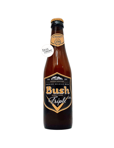 Bière Bush Blonde Triple 33 cl Brasserie Dubuisson
