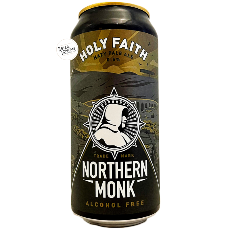 Bière Holy Faith Alcohol Free Hazy Pale Ale 44 cl Brasserie Northern Monk