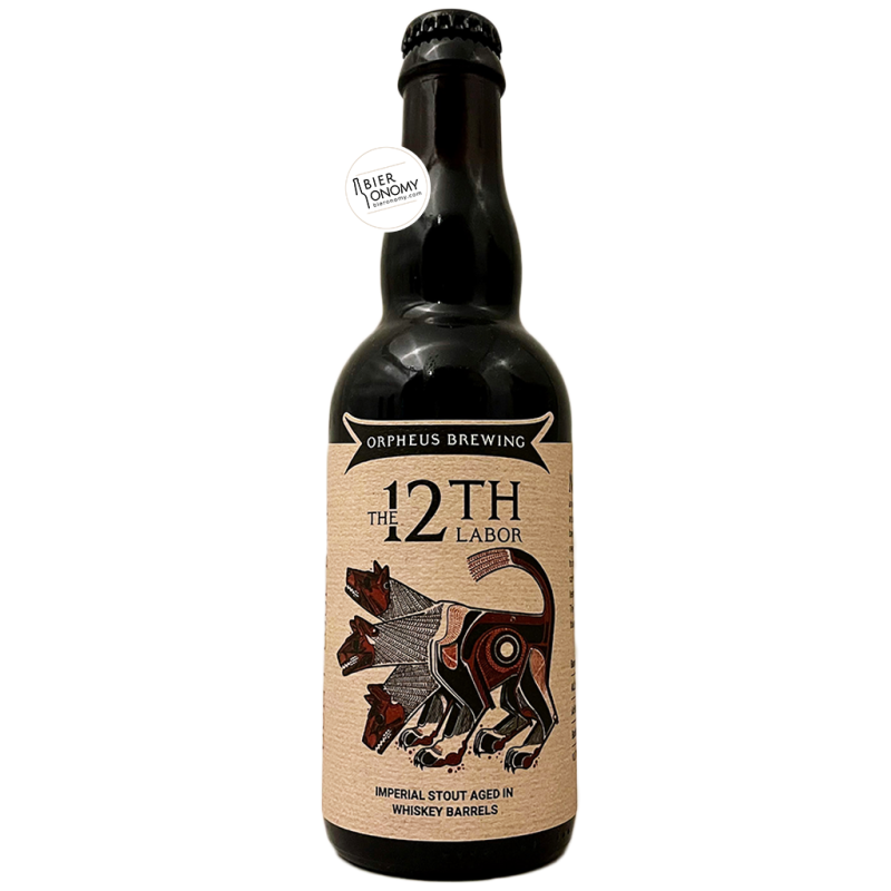 Bière The 12th Labor 2020 Imperial Stout Whisky BA 37,5 cl Brasserie Orpheus