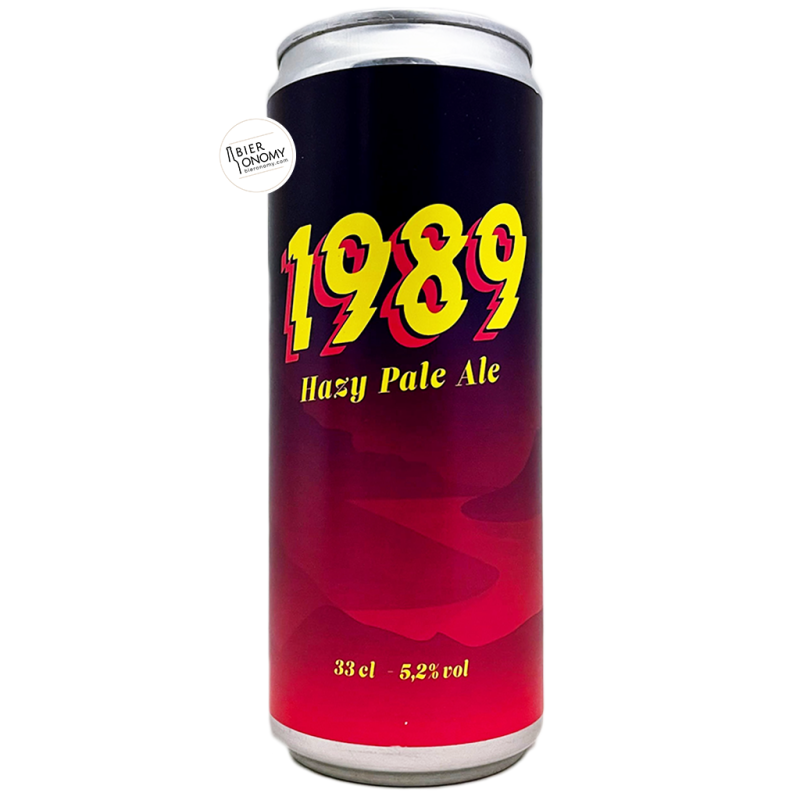 Bière Hazy Pale Ale 33 cl Brasserie 1989 Brewing