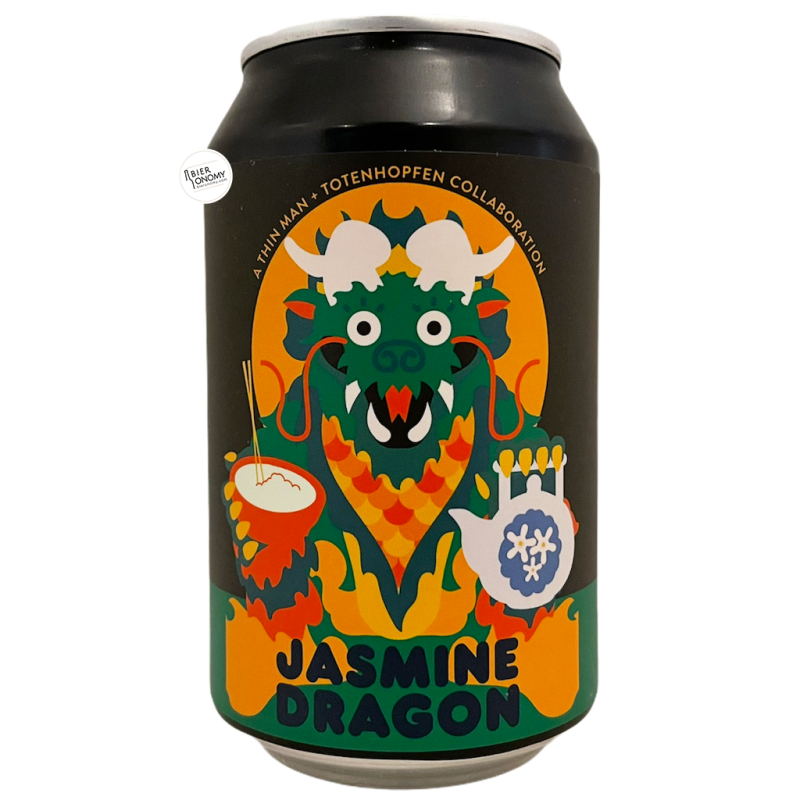 Bière Jasmine Dragon NEIPA Jasmine Rice & Tea 33 cl Brasserie Totenhopfen x Thin Man