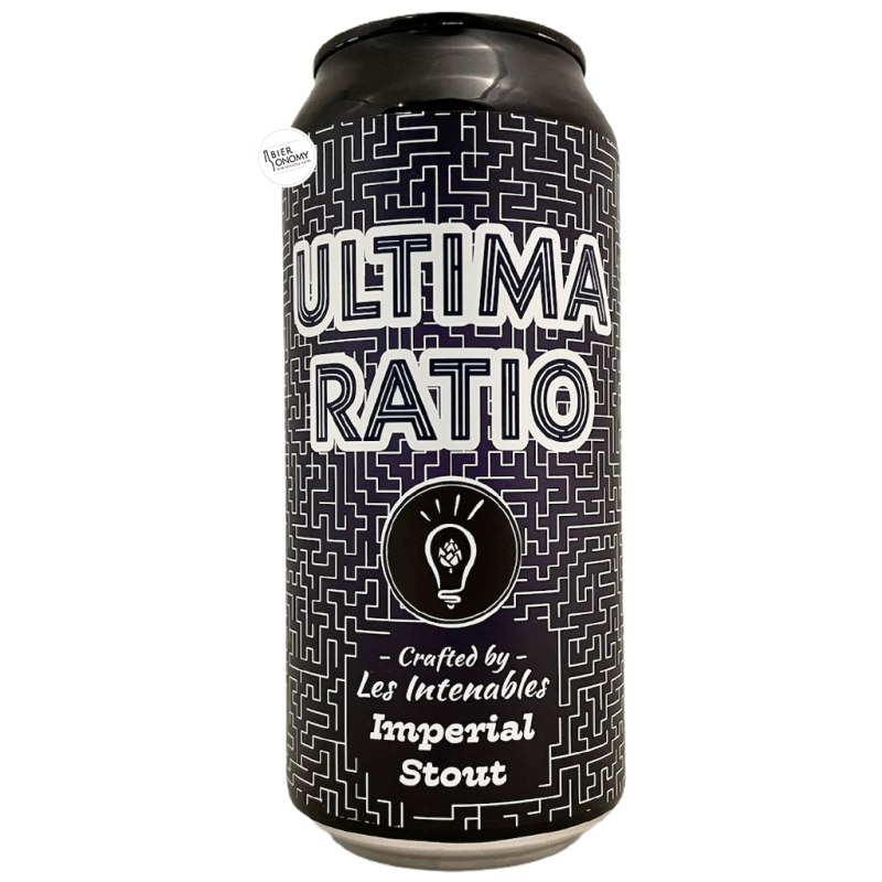 Bière Ultima Ratio Imperial Stout 44 cl Brasserie Les Intenables