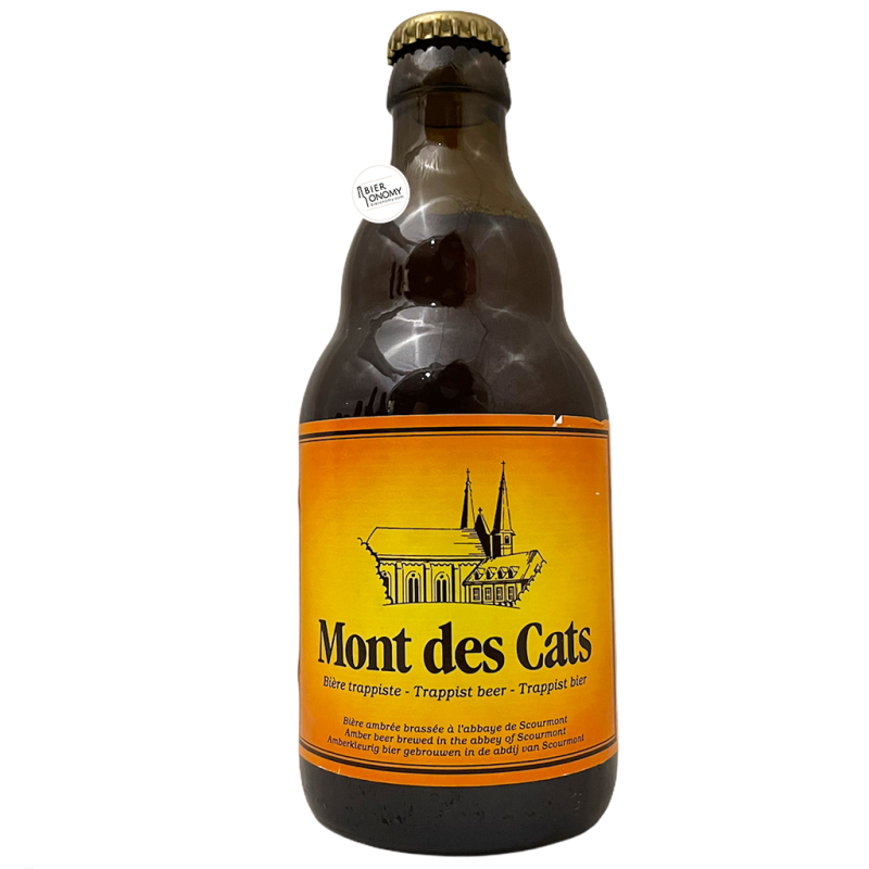 Bière Mont des Cats Ambrée Trappiste 33 cl Brasserie Abbaye