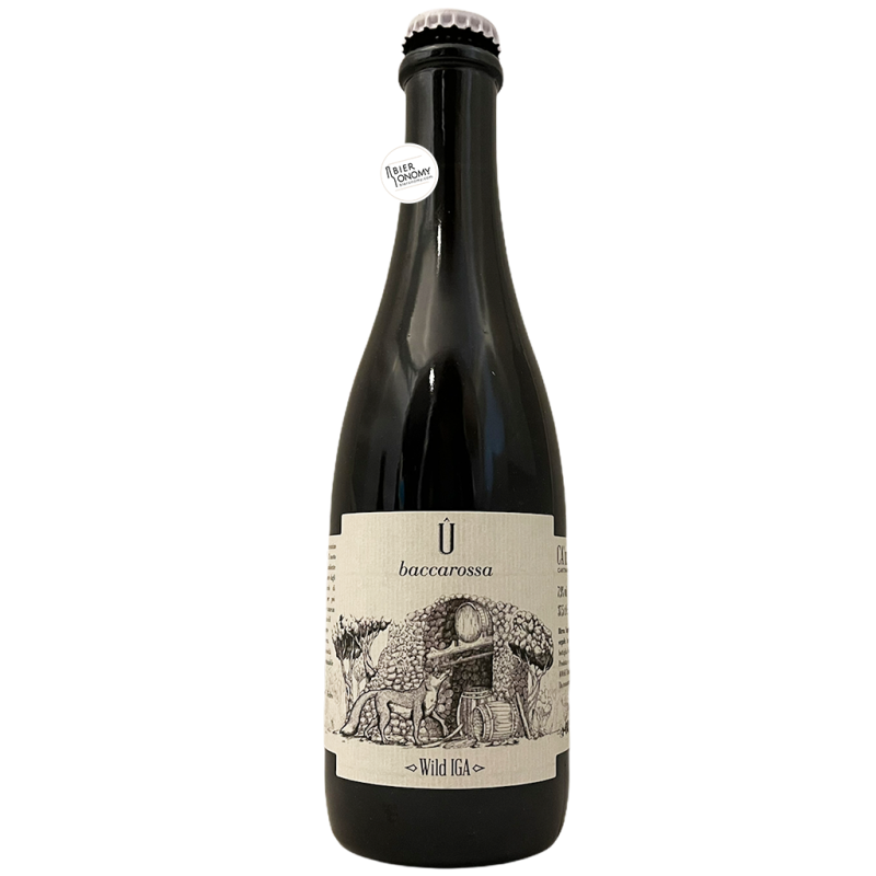 Bière Û baccarossa Wild Italian Grape Ale 37,5 cl Brasserie Ca' del Brado