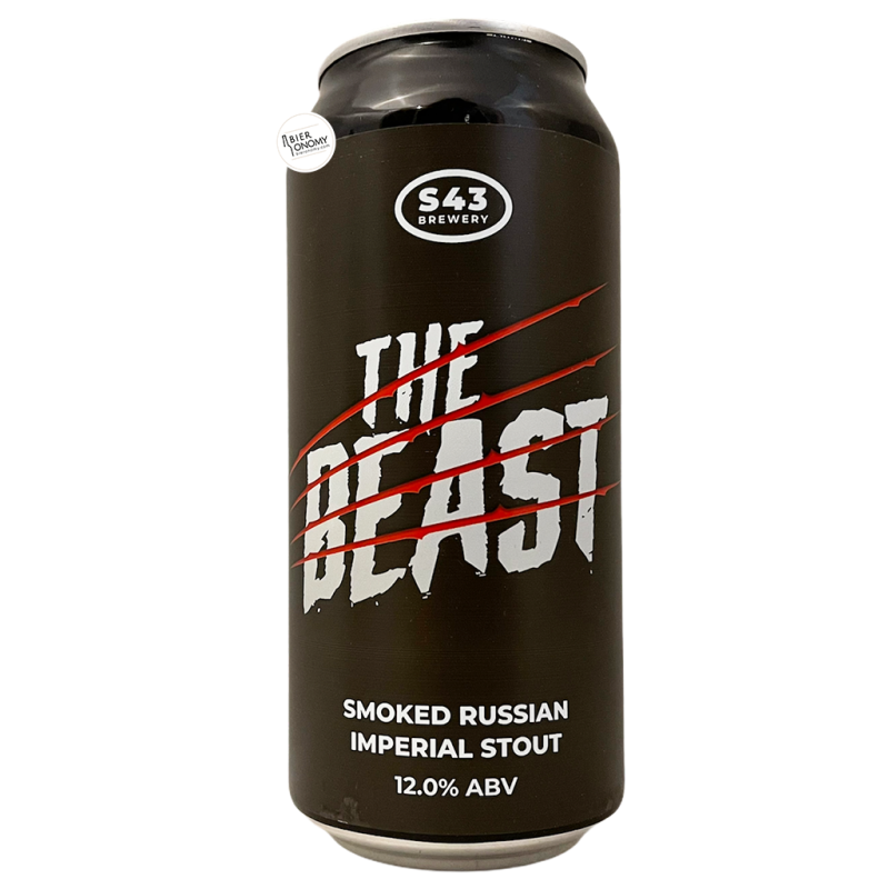 Bière The Beast Smoked Russian Imperial Stout 44 cl Brasserie S43