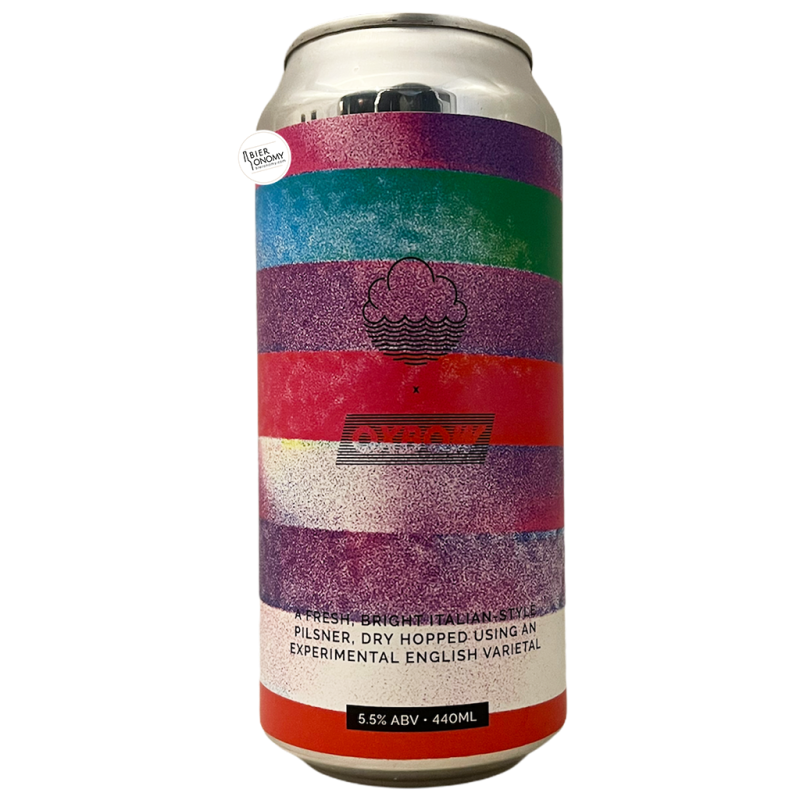 Bière Luppolo Britannico Pilsner 44 cl Brasserie Cloudwater x Oxbow