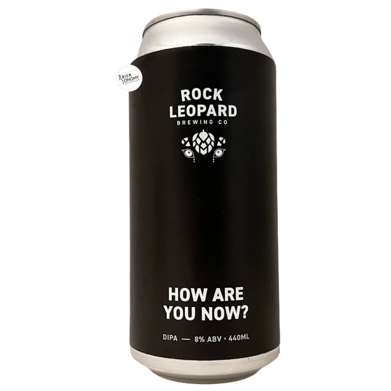 Bière How Are You Now? DIPA 44 cl Brasserie Rock Leopard x Cloudwater
