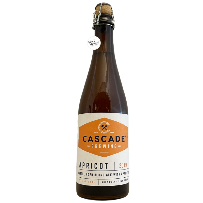 Bière Apricot 2019 Barrel Aged Sour 50 cl Brasserie Cascade Brewing