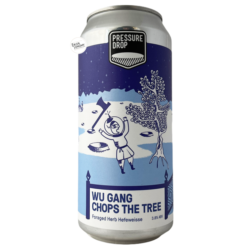 Bière Wu Gang Chops The Tree Hefeweisse 44 cl Brasserie Pressure Drop