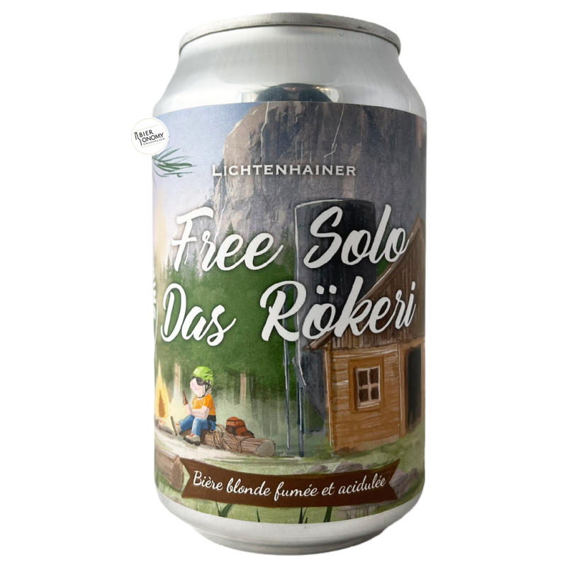 Bière Free Solo Das Rökeri Lichtenhainer 33 cl Brasserie Piggy Brewing