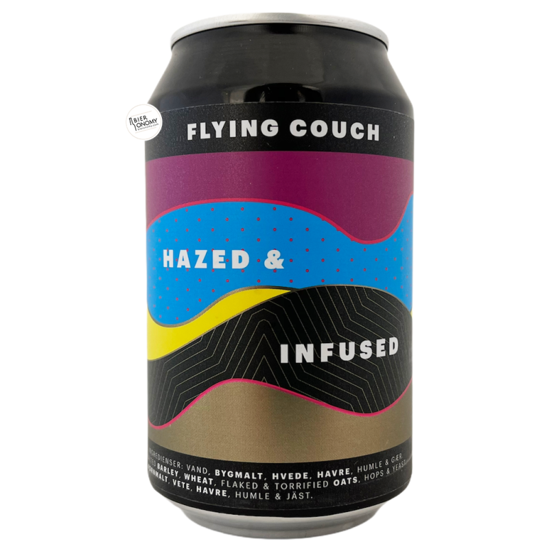 Bière Hazed And Infused NEIPA 33 cl Brasserie Flying Couch Brewing