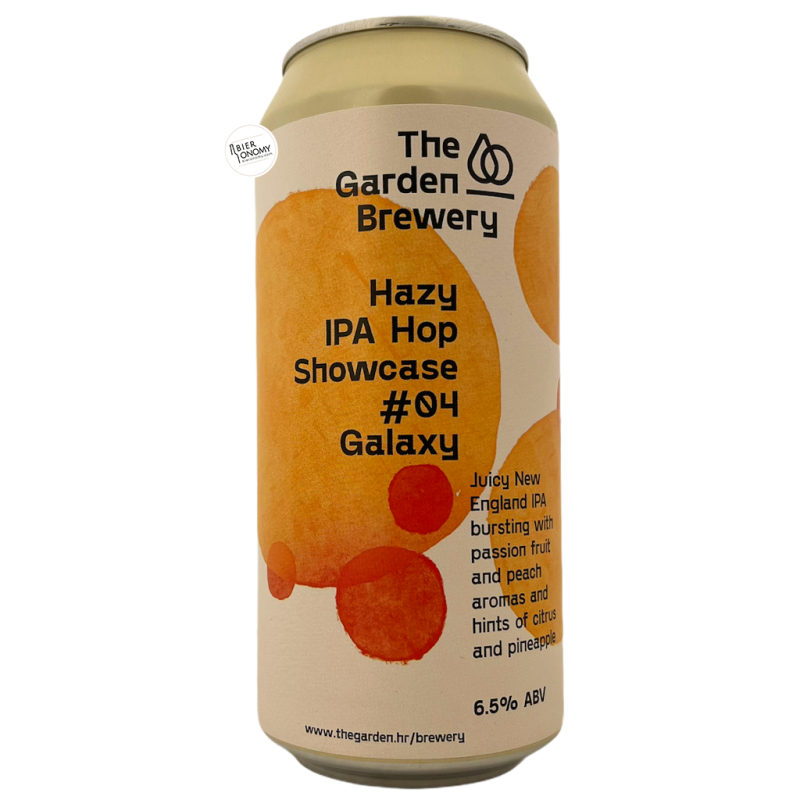 Bière Hazy IPA Hop Showcase 04 Galaxy 44 cl Brasserie The Garden Brewery