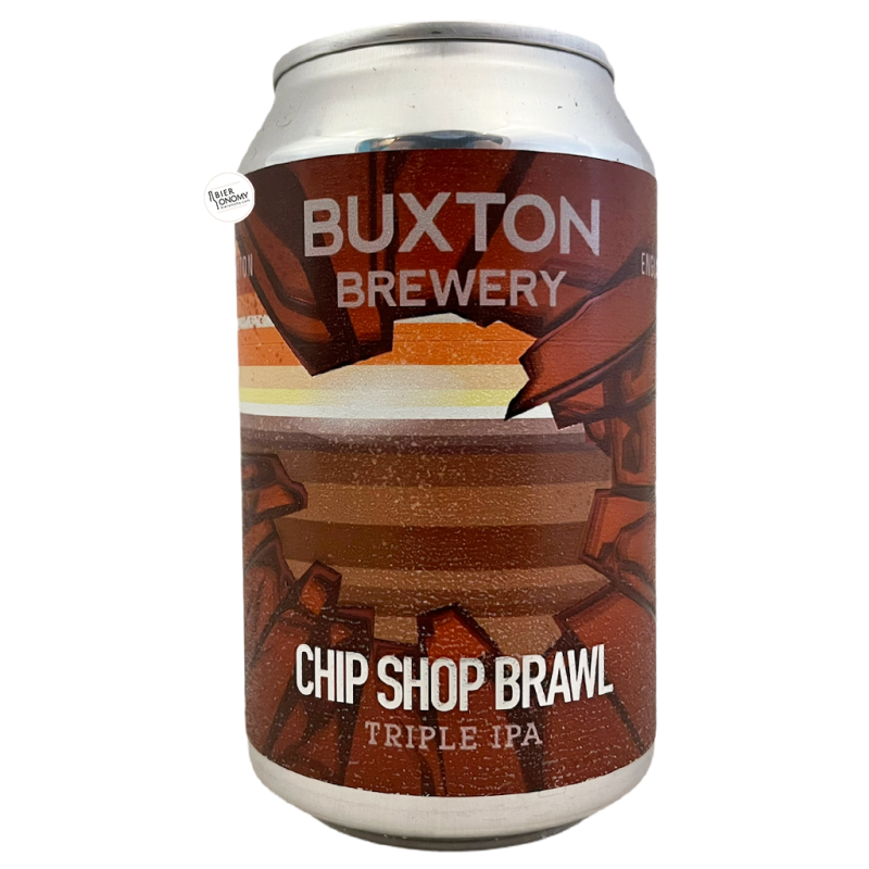 Bière Chip Shop Brawl Triple IPA 33 cl Brasserie Buxton