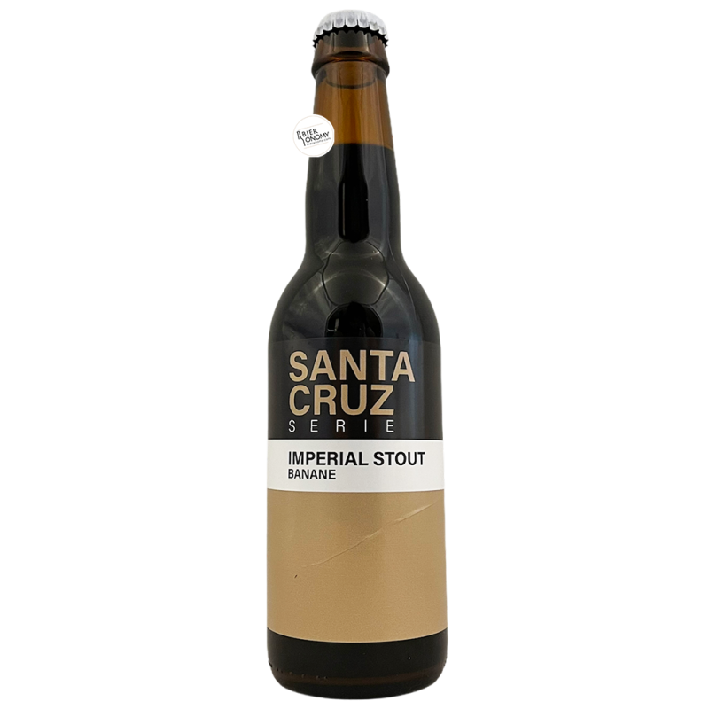 Bière Santa Cruz Serie Imperial Stout Banane 33 cl Brasserie Sainte Cru