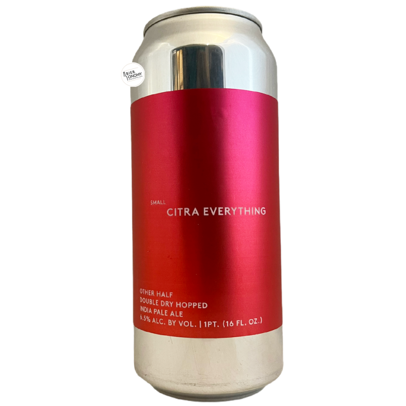 Bière Double Dry Hopped Small Citra Everything IPA 47,3 cl Brasserie Other Half
