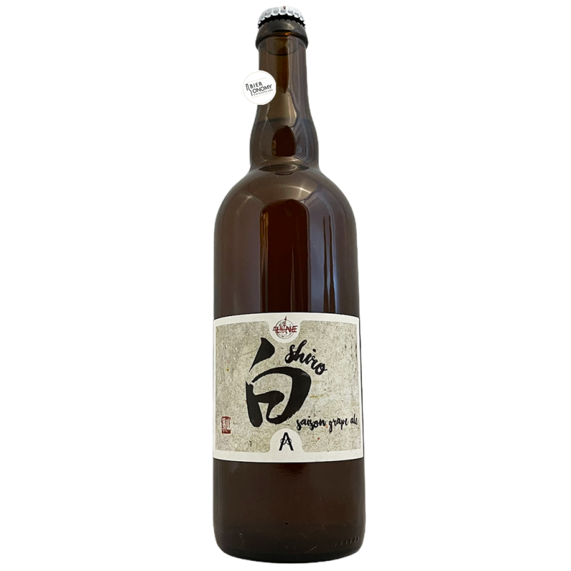 Bière Shiro Saison Grape Ale 75 cl Brasserie La Pleine Lune