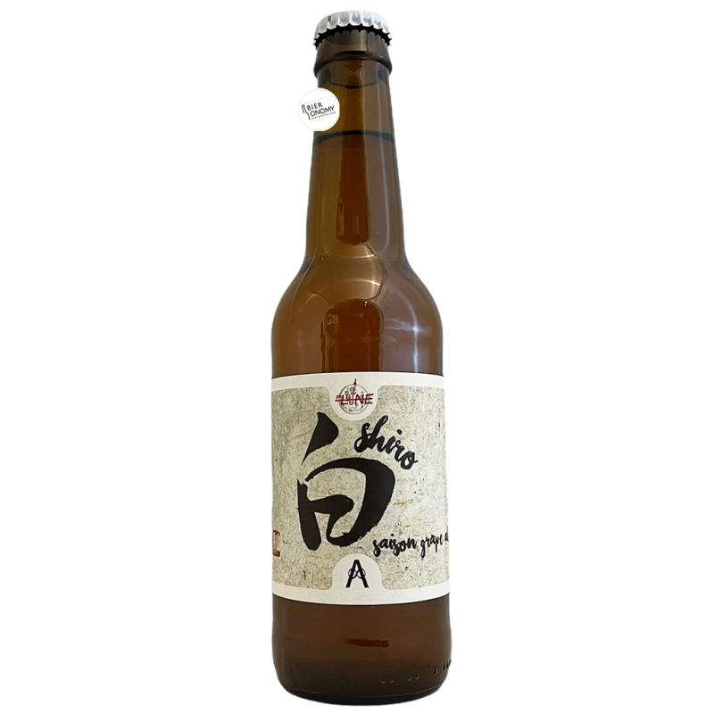 Bière Shiro Saison Grape Ale 33 cl Brasserie La Pleine Lune