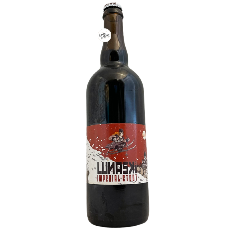 Bière Lunaski Imperial Stout 75 cl Brasserie La Pleine Lune