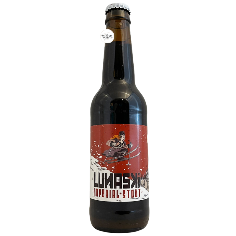 Bière Lunaski Imperial Stout 33 cl Brasserie La Pleine Lune