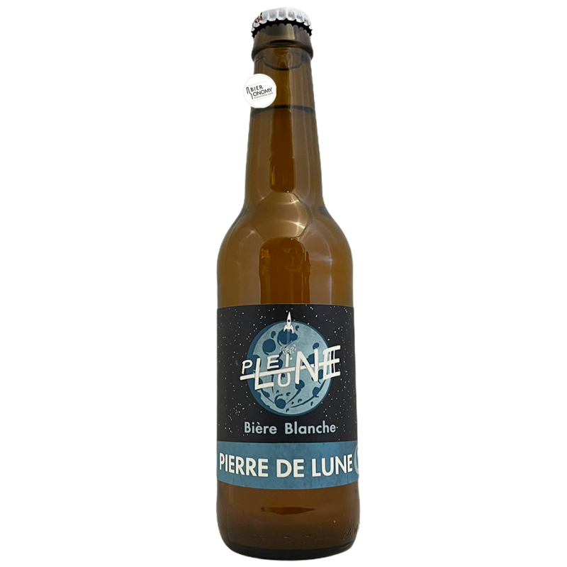 Bière Pierre de Lune Blanche 33 cl Brasserie La Pleine Lune