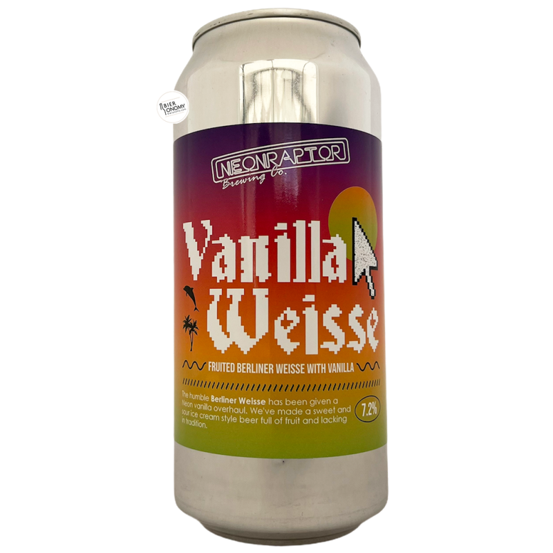 Bière Vanilla Weisse Orange And Apricot 44 cl Brasserie Neon Raptor Brewing Co