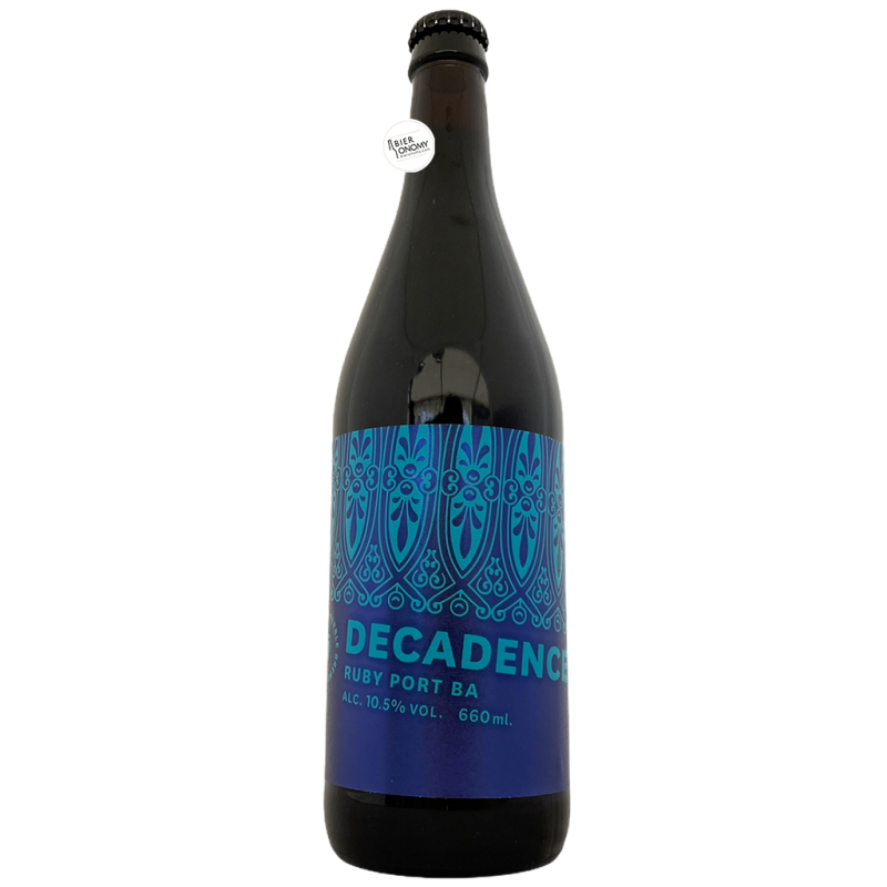 Bière Ruby Port BA Decadence 2020 Imperial Stout 66 cl Brasserie Marble Brewery