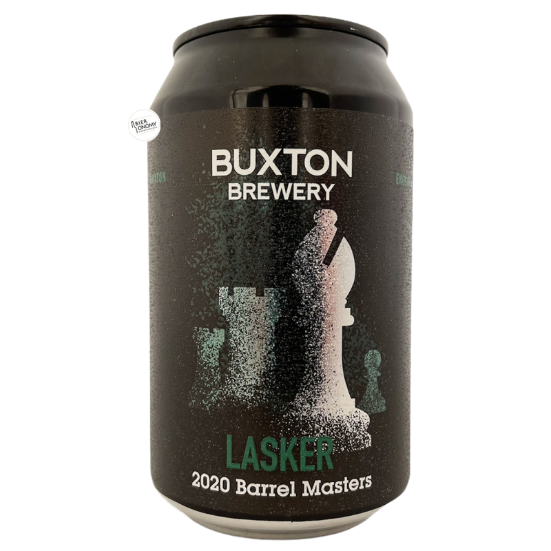 Bière Lasker 2020 Bourbon BA Imperial Stout 33 cl Brasserie Buxton Brewery