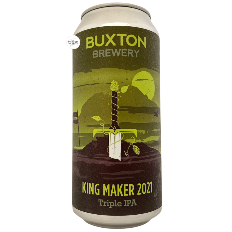 Bière King Maker 2021 Triple IPA 44 cl Brasserie Buxton Brewery