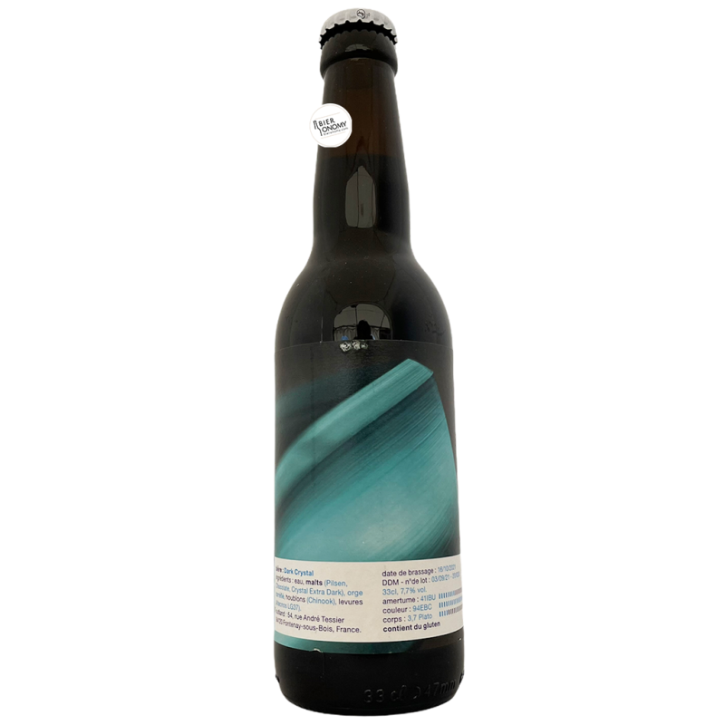 Bière Dark Crystal Baltic Porter 33 cl Outland Brasserie de l'Être