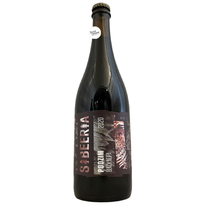 Bière Podzim 2020 DDH Black NEIPA 75 cl Brasserie Sibeeria