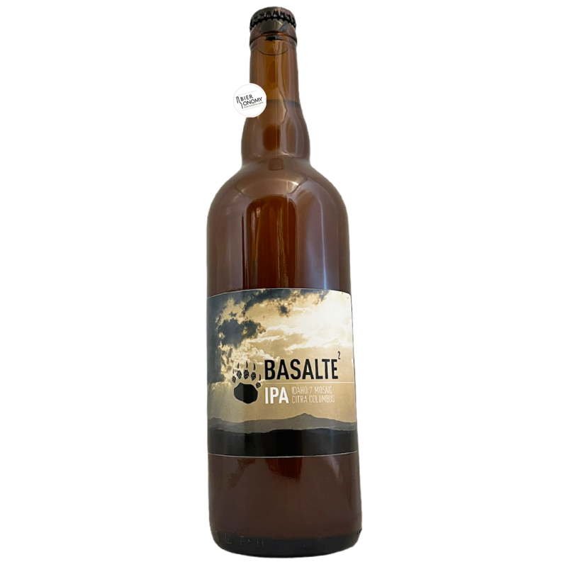 Bière Basalte Double IPA 75 cl Brasserie L'Agrivoise