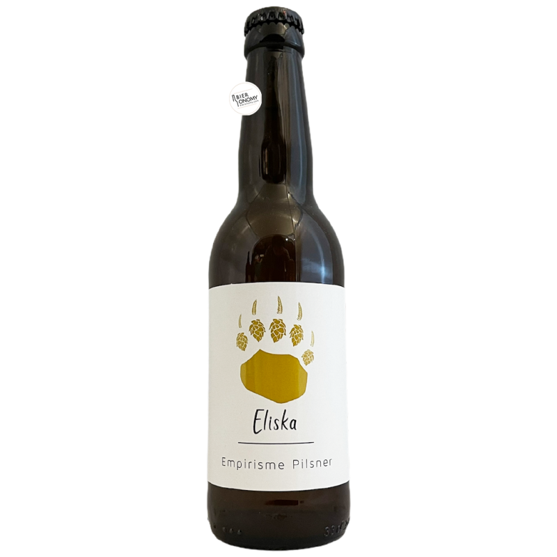 Bière Eliska Empirisme Pilsner 33 cl Brasserie L'Agrivoise