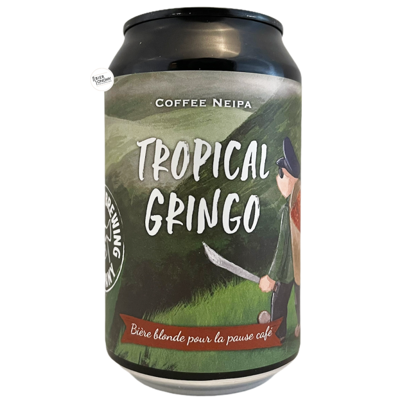 Bière Tropical Gringo Coffee NEIPA 33 cl Brasserie Piggy Brewing