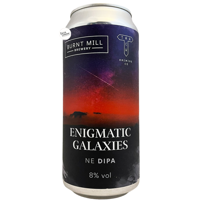 Bière Enigmatic Galaxies NE DIPA 44 cl Brasserie Burnt Mill Track