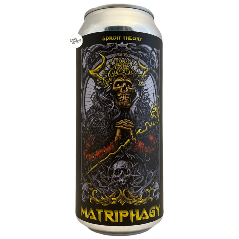 Bière Matriphagy Ghost 961 Hazy Imperial IPA 47,3 cl Brasserie Adroit Theory