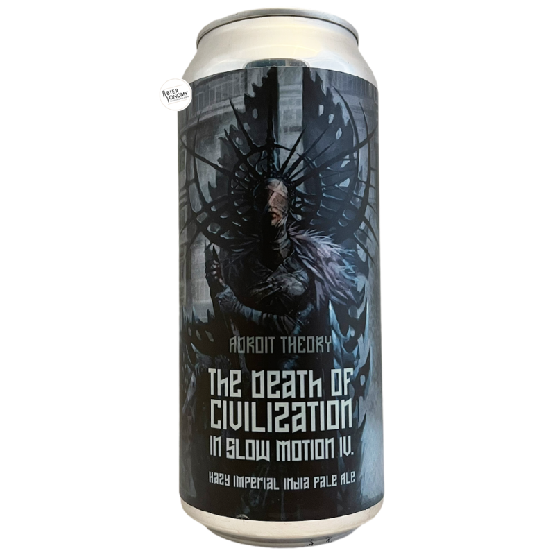 Bière The Death of Civilization In Slow Motion IV Ghost 962 Imperial IPA 47,3 cl Brasserie Adroit Theory
