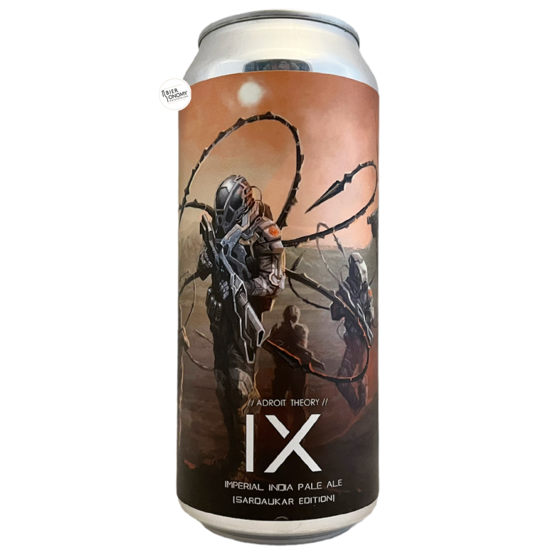 Bière IX Sardaukar Edition Ghost 952 Imperial IPA 47,3 cl Brasserie Adroit Theory