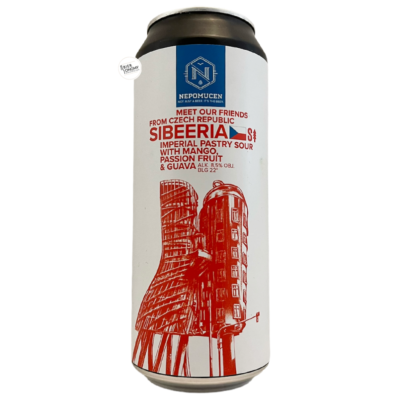 Bière Imperial Pastry Sour 50 cl Brasserie Sibeeria x Nepomucen