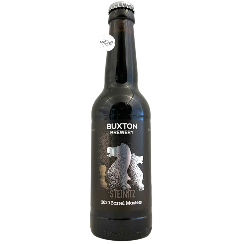 Bière Steinitz 2020 BA Imperial Porter 33 cl Brasserie Buxton Brewery